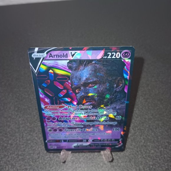 Predator - Arnold  Schwarzenegger Pokemon Card - Picture 6 of 9